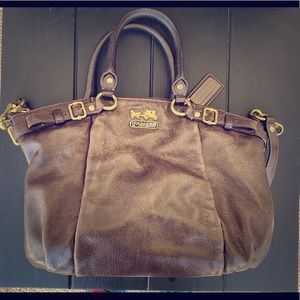 Brown Coach Handbag